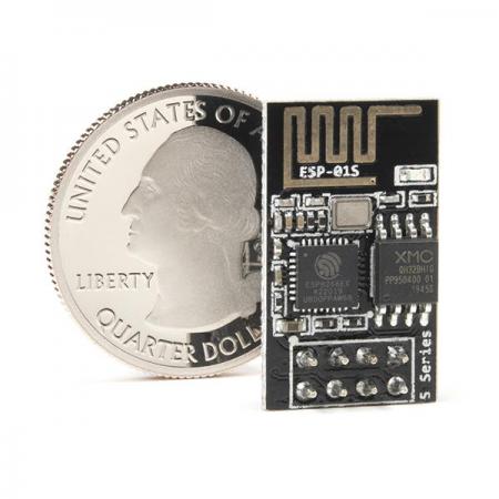 디바이스마트,MCU보드/전자키트 > 통신/네트워크 > 와이파이,SparkFun,WiFi Module - ESP8266 (4MB Flash) [WRL-17146],TCP/IP 프로토콜 스택이 통합된 독립형 SOC / Wi-Fi Direct (P2P), soft-AP / WIFI / 오프로딩 / GPIO / APSD 지원 / 저전력