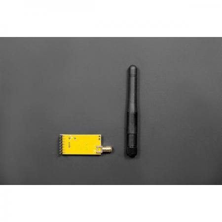 디바이스마트,MCU보드/전자키트 > 통신/네트워크 > RF/LoRa,DFROBOT,APC220 Radio Communication Module [TEL0005],전압: 5V / 9600bps에서 최대 1000m(가시선) 전송 거리 / 256바이트 데이터 버퍼/ 고감도(-112dbbm @9600bps)/ GFSK 변조 / UART/TTL 인터페이스