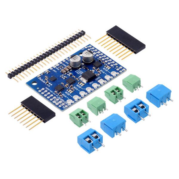 Motoron M3S256 Triple Motor Controller Shield Kit for Arduino #5031