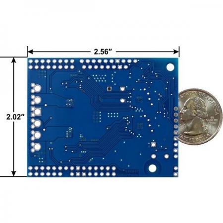 디바이스마트,기계/제어/로봇/모터 > 모터드라이버 > DC모터 드라이버 > 500W 이상 DC모터 드라이버,Pololu,Motoron M2S18v18 Dual High-Power Motor Controller Shield for Arduino (Connectors Soldered) #5036,M2S18v18 / 6.5V ~ 30V 에서 작동 하며 모터당 최대 18A 제공 / 아두이노 / 납땜된 스택형 헤더 및 터미널 블록 제공