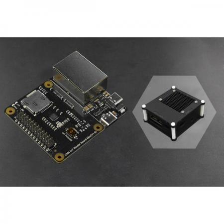 디바이스마트,오픈소스/코딩교육 > 라즈베리파이 > 라즈베리파이 확장보드/HAT,DFROBOT,Raspberry Pi Compute Module 4 IoT Router Carrier Board Mini with Acrylic Case [DFR0767-1],호환 모듈: Raspberry Pi Compute Module 4 시리즈/ 저장 카드: microSD 슬롯(eMMC가 없는 모듈만 지원) / GPIO: Raspberry Pi와 호환되는 26Pin GPIO / 전원 공급 장치: USB-C 5V/3A / 작동 온도: 0℃~80℃