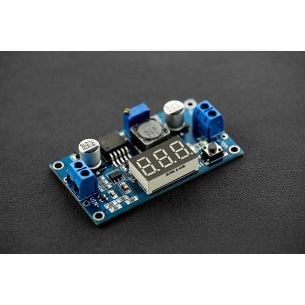 20W Adjustable DC-DC Buck Converter with Digital Display [DFR0379]