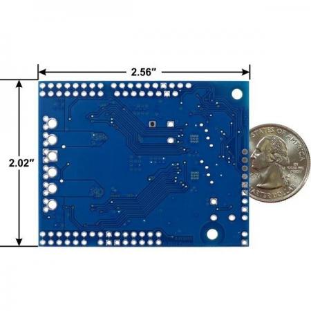 디바이스마트,기계/제어/로봇/모터 > 모터드라이버 > DC모터 드라이버 > 500W 이상 DC모터 드라이버,Pololu,Motoron M2S18v20 Dual High-Power Motor Controller Shield for Arduino (No Connectors) #5044," M2S18v20 / 6.5V ~ 30V 에서 작동 하며 모터당 최대 20A 제공 / 아두이노 / 헤더, 터미널 블록X "