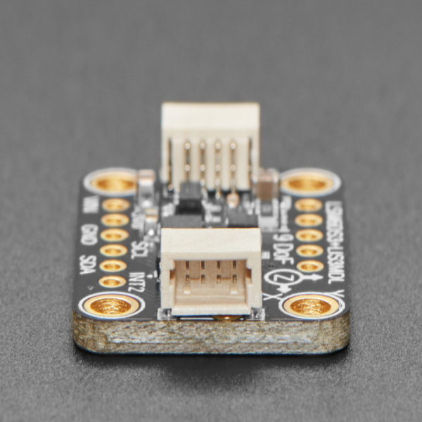디바이스마트,MCU보드/전자키트 > 센서모듈 > IMU/AHRS(9축 이상),Adafruit,Adafruit LSM6DS3TR-C + LIS3MDL - Precision 9 DoF IMU - STEMMA QT / Qwiic [ada-5543],9축 / 6-DoF IMU / LSM6DS3 / 지자기, 가속도계, 자이로센서