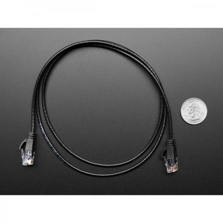 디바이스마트,케이블/전선 > PC/네트워크/통신 케이블 > 랜(LAN) 케이블 > CAT.6 랜케이블,Adafruit,Skinny Ethernet LAN UTP CAT6 Cable - 3mm diameter - 1 meter long [ada-5441],매우 얇은 이더넷/CAT-6 케이블 / 두께 : 3mm / 길이 : 100cm