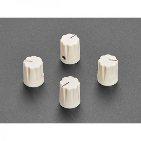 디바이스마트,스위치/부저/전기부품 > 지원부품 > 노브,Adafruit,Cream Micro Potentiometer Knob - 4 pack [ada-5539],크림 플라스틱 노브 / 4가지 팩 / 작은 릴 고정나사