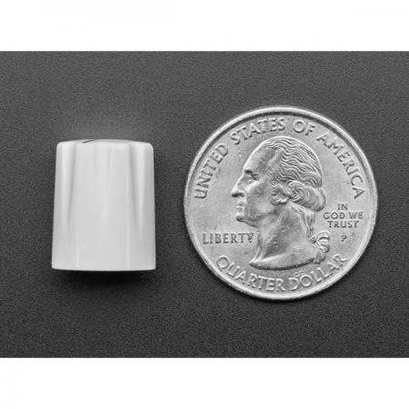 디바이스마트,스위치/부저/전기부품 > 지원부품 > 노브,Adafruit,White Micro Potentiometer Knob - 4 pack [ada-5538],흰색 플라스틱 노브 / 4가지 팩 / 작은 릴 고정나사