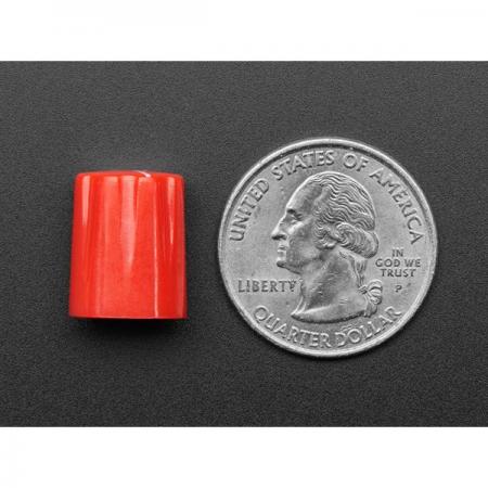 디바이스마트,스위치/부저/전기부품 > 지원부품 > 노브,Adafruit,Red Micro Potentiometer Knob - 4 pack [ada-5532],빨강색 플라스틱 노브 / 4가지 팩 / 작은 릴 고정나사