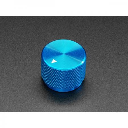 디바이스마트,스위치/부저/전기부품 > 지원부품 > 노브,Adafruit,Anodized Aluminum Machined Knob - Blue - 20mm Diameter [ada-5529],고급스럽게 가공된 파란색 알루미늄 노브 / 미끄럼 방지 처리 / 양극 산화 코팅