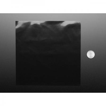 디바이스마트,MCU보드/전자키트 > 전원/신호/저장/응용 > 웨어러블 > 전도성실/직물/펜,Adafruit,Conductive Rubber Sheet / Stretch Sensor- 200mm x 200mm x 1mm [ada-5463],전도성 고무 시트 / 카본 블랙 / 시트 저항 : 약  70ohm*mm / 크기 : 200x200x1mm / 스트레치 센서