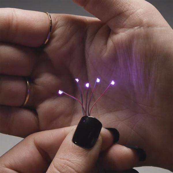 Miniature Wired LEDs - 0805 SMT LED - Purple - 5 pack [ada-5491]