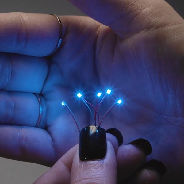 Miniature Wired LEDs - 0805 SMT LED - Blue - 5 pack [ada-5490]