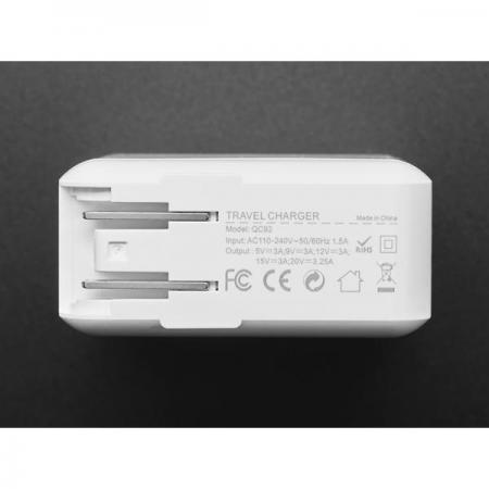 디바이스마트,케이블/전선 > USB 케이블 > 데이터케이블(MM) > USB 3.1 C타입 케이블,Adafruit,USB Type C 3.1 PD to 5.5mm Barrel Jack Cable - 15V 5A Output - 1.2m long with E-Mark [ada-5451],USB Type C 3.1 PD / 5.5 배럴 잭 케이블 / 20V 5A 출력 / PD / EMARK 칩 / 길이 : 1.2m