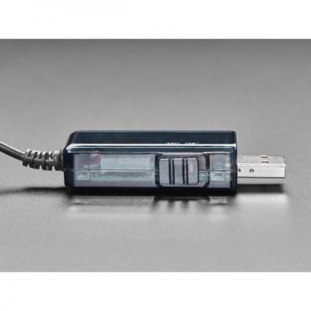 디바이스마트,MCU보드/전자키트 > 전원/신호/저장/응용 > 인터페이스/먹서,Adafruit,USB to 5.5mm/2.1mm DC Booster Cable - 9V or 12V Output [ada-5457],USB 5.5mm/2.1mm DC 부스터 케이블 / 9V, 12V 출력 지원 / 부스트 컨버터