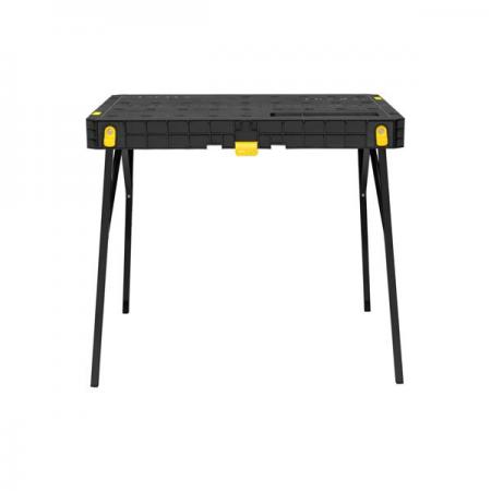 디바이스마트,공구함/작업대/엔클로저 > 공구함/부품함 > 이동공구함 > 디월트/스탠리 이동공구함,스탠리,스탠리 DIY 접이식 작업대 (폴딩 워크벤치) STST83492-1,휴대 및 보관에 용이한 접이식 구조 / 플라스틱 상판 + 금속 다리 / 무게 6.7kg / 최대하중 320Kg