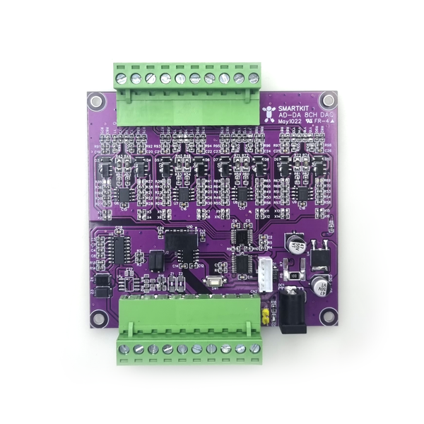 RS232/RS485 통신지원 12Bit 4~20mA(0~20mA) 8채널 출력모듈(P0202)