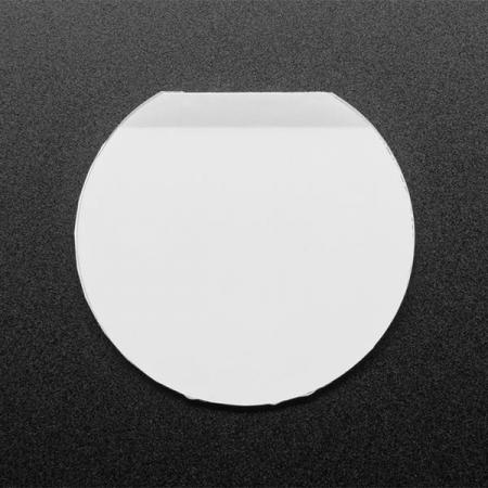 디바이스마트,MCU보드/전자키트 > 디스플레이 > LED,Adafruit,Round Semi-Circle Backlight LED - 50mm Diameter [ada-4882],반원 백라이트 LED / 두께 : 2.2mm / 아크릴 / 20mA / 3V