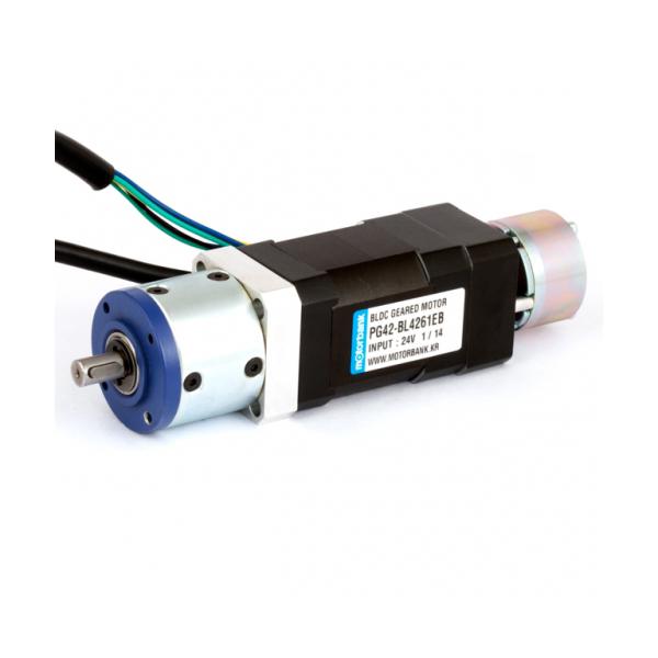 엔코더 브레이크장착 유성감속기어 BLDC모터 PG42-BL4261EB 1000cpr