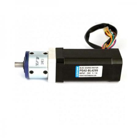 디바이스마트,기계/제어/로봇/모터 > 모터류 > BLDC모터 > BLDC모터,MotorBank,BLDC모터 유성감속기어모터 PG42-BL4299 DC 24V 105W 5800RPM,Φ42mm 5800 rpm 105W 고정밀 BLDC모터 장수명, 고출력, 의료기, 프린터, 컨베이어, 검사장비