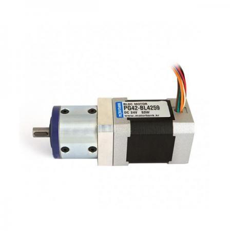 디바이스마트,기계/제어/로봇/모터 > 모터류 > BLDC모터 > BLDC모터,MotorBank,42파이 BLDC모터 유성감속기어모터 PG42-BL4259 DC 24V 53W 6500RPM,Φ42mm 6500 rpm 53W 고정밀 BLDC모터 장수명, 고출력, 의료기, 프린터, 컨베이어, 검사장비