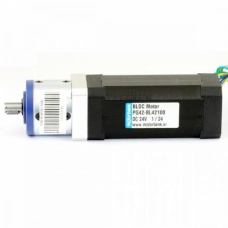 디바이스마트,기계/제어/로봇/모터 > 모터류 > BLDC모터 > BLDC모터,MotorBank,42파이 유성감속기어 BLDC모터 PG42-BL42100 24V 105W 고출력,DC24V 4,000 rpm 105W 고출력 Φ42mm BLDC유성기어모터 장수명, 고출력, 로봇, 의료기, 프린터, 컨베이어, 검사장비