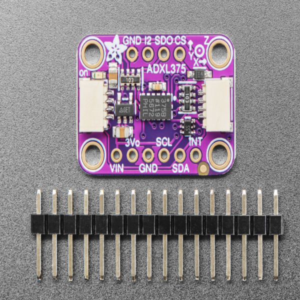 디바이스마트,MCU보드/전자키트 > 센서모듈 > 가속도/자이로/지자기센서 > 가속도센서,Adafruit,ADXL375 - High G Accelerometer (+-200g) with I2C and SPI - STEMMA QT / Qwiic [ada-5374],라즈베리파이3 용 어레이 마이크 키트 / 시끄러운 환경에서도 음성을 듣고 인식하도록 설계되었습니다.
