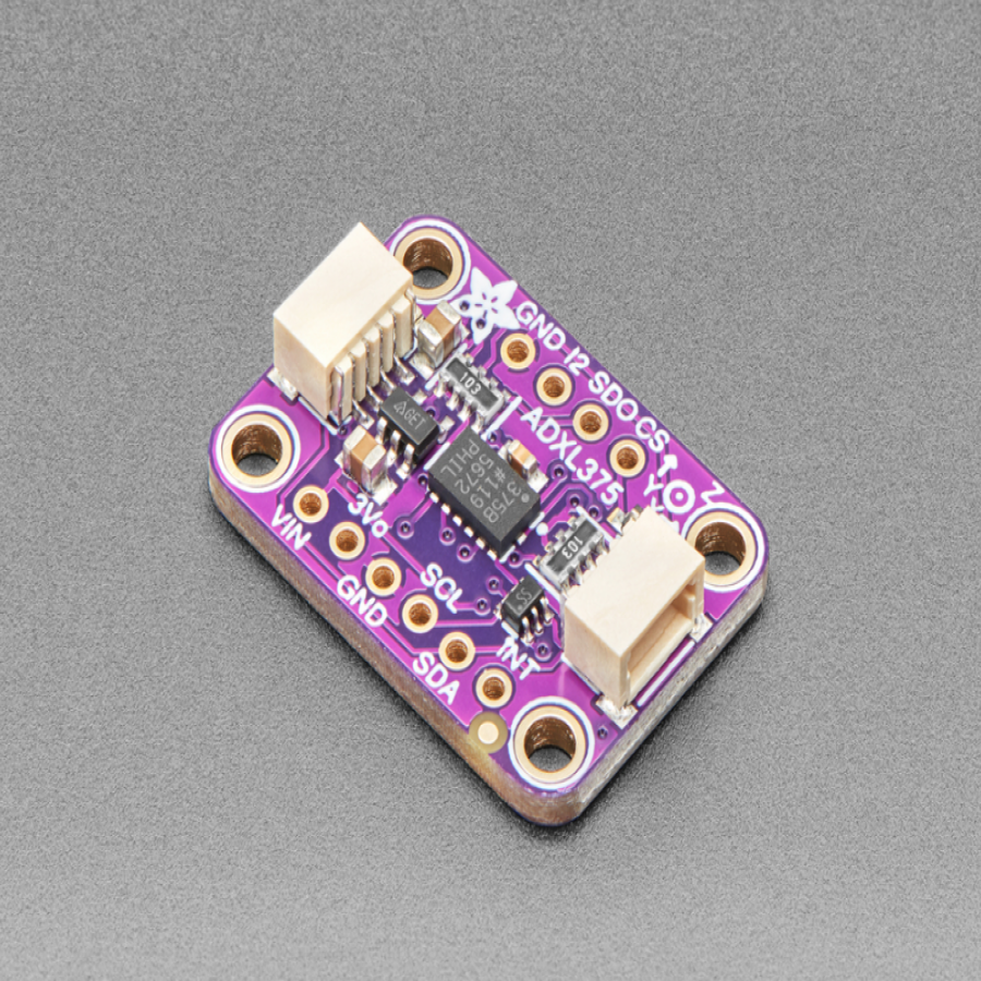 ADXL375 - High G Accelerometer (+-200g) with I2C and SPI - STEMMA QT / Qwiic [ada-5374]