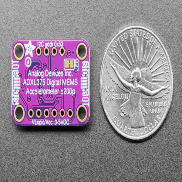 디바이스마트,MCU보드/전자키트 > 센서모듈 > 가속도/자이로/지자기센서 > 가속도센서,Adafruit,ADXL375 - High G Accelerometer (+-200g) with I2C and SPI - STEMMA QT / Qwiic [ada-5374],라즈베리파이3 용 어레이 마이크 키트 / 시끄러운 환경에서도 음성을 듣고 인식하도록 설계되었습니다.