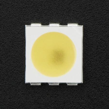 디바이스마트,LED/LCD > SMD LED(칩타입) > 5050사이즈 SMD LED,Adafruit,5050 Cool White LED w/ Integrated Driver Chip - 10 Pack - ~6000K [ada-2351],Cool White LED 10 팩 / 24비트 고주파 PWM으로 제어 / PWM 재생 빈도가 높기 때문에 POV 수행 / 사이즈 : 5050