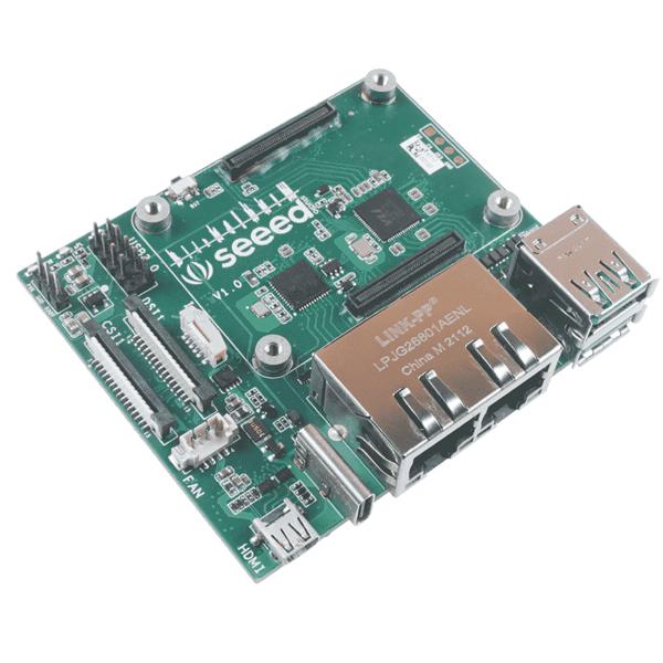 Dual Gigabit Ethernet NICs Carrier Board for Raspberry Pi Compute Module 4 [102110497]