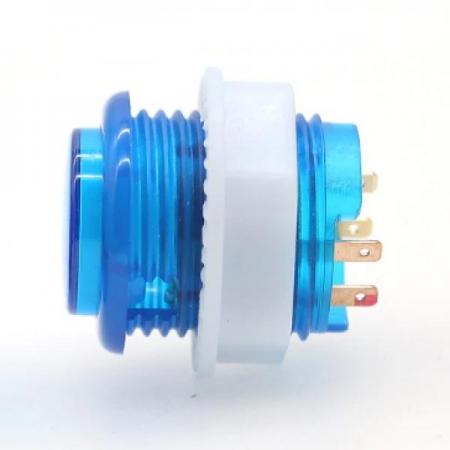 디바이스마트,스위치/부저/전기부품 > 스위치 > 푸쉬버튼 스위치 > 조광형 스위치,SMG,24mm 아케이드 LED 버튼 스위치 블루 [SZH-ACD002],24mm 푸시 스위치 / 내부 LED 포함 / 블루