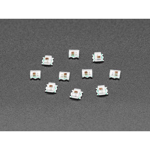 NeoPixel Nano 2020 RGB LEDs - 10-pack - WS2812B [ada-4684]