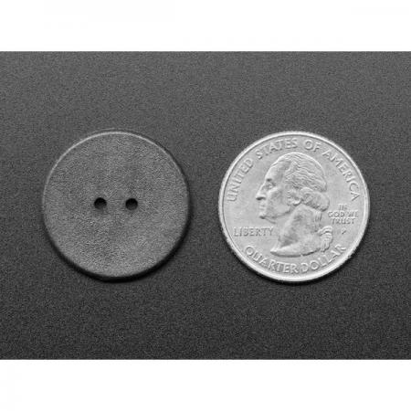 디바이스마트,MCU보드/전자키트 > 통신/네트워크 > RFID,Adafruit,13.56MHz RFID/NFC Black Sewable Button - NTAG213 - 24mm Diameter [ada-4429],NTAG213 / 13.56MHz RFID/NFC / 4byte 뱅크 분할된 쓰기 가능한 EEPROM에서 최대 144byte의 데이터를 기록하고 저장, 10,000회 이상의 다시 쓰기를 처리