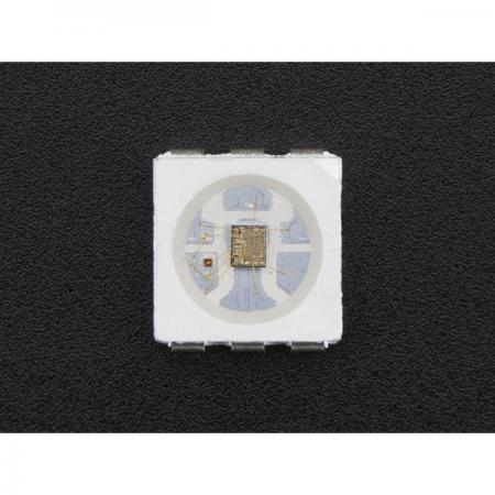 디바이스마트,LED/LCD > SMD LED(칩타입) > 5050사이즈 SMD LED,Adafruit,DotStar Addressable 5050 RGB LED w/ Integrated Driver - 10 Pack - SK9822 [ada-2343],DotStar 5050 RGM LED-10개 팩 / 색상/밝기를 24bit 색상(빨간색 녹색 및 파란색 각각 8bit)으로 설정 가능 / 1.2KHz PWM / 통합 드라이버 포함