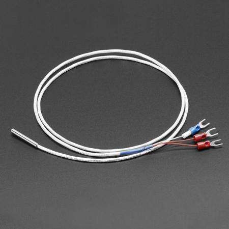 디바이스마트,센서 > 온도/습도/수위센서 > 센서 프로브,Adafruit,Platinum RTD Sensor - PT100 - 3 Wire 1 meter long [ada-3290],PT100 센서에는 -50°C ~ 280°C 범위의 스테인리스 스틸 실드가 장착 / 열전대, 실리콘 기반 온도 센서 또는 서미스터에 비해 높은 정확도 및 안정성