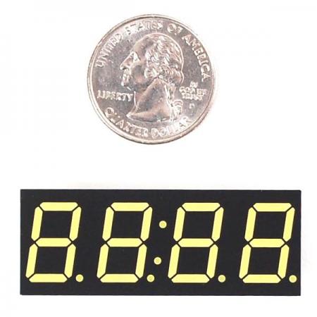 디바이스마트,MCU보드/전자키트 > 디스플레이 > 세그먼트,Adafruit,White 7-segment clock display - 0.56' digit height [ada-1001],흰색 7 세그먼트 디스플레이 / 30mcd 밝기 / 최대20mA 최대 밝기 유지가능 / 크기 : 19.3x50.3mm