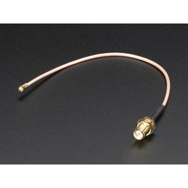 RP-SMA to uFL/u.FL/IPX/IPEX RF Adapter Cable [ada-852]