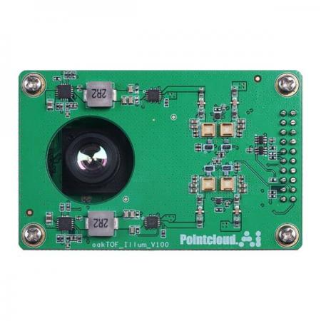 디바이스마트,MCU보드/전자키트 > 인공지능/임베디드/산업용 > 인공지능/머신러닝 > 인공지능 카메라/비젼,Seeedstudio,OakSense H60Q-QVGA resolution ToF camera - 3D camera - supported C++ and Python [114992757],MLX75026 ToF(Time-of-Flight) 센서 / QVGA 해상도 이미지 획득: 320 x 240픽셀 / 장거리 측정 범위: 0.5m ~ 5.0m /  시야: H60° x V40° / 작동 온도: -10°C - 60°C