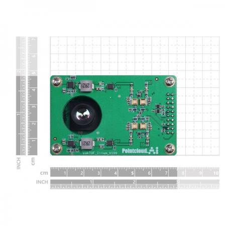디바이스마트,MCU보드/전자키트 > 인공지능/임베디드/산업용 > 인공지능/머신러닝 > 인공지능 카메라/비젼,Seeedstudio,OakSense H60Q-QVGA resolution ToF camera - 3D camera - supported C++ and Python [114992757],MLX75026 ToF(Time-of-Flight) 센서 / QVGA 해상도 이미지 획득: 320 x 240픽셀 / 장거리 측정 범위: 0.5m ~ 5.0m /  시야: H60° x V40° / 작동 온도: -10°C - 60°C