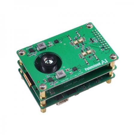 디바이스마트,MCU보드/전자키트 > 인공지능/임베디드/산업용 > 인공지능/머신러닝 > 인공지능 카메라/비젼,Seeedstudio,OakSense H60Q-QVGA resolution ToF camera - 3D camera - supported C++ and Python [114992757],MLX75026 ToF(Time-of-Flight) 센서 / QVGA 해상도 이미지 획득: 320 x 240픽셀 / 장거리 측정 범위: 0.5m ~ 5.0m /  시야: H60° x V40° / 작동 온도: -10°C - 60°C