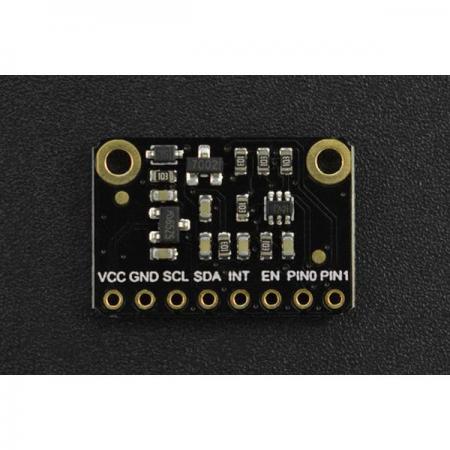 디바이스마트,MCU보드/전자키트 > 센서모듈 > 라이다/거리/초음파/라인 > 거리/근접센서,DFROBOT,Fermion: TMF8801 ToF Distance Ranging Sensor (20-2500mm) (Breakout) [SEN0430],21º FOI, 중심에 가장 가까운 물체 감지 / 20–2500mm 거리 감지 / 작동 전압: 2.7~3.3V / 작동 온도: -30~60℃ / 차원: 21*14.5mm/0.83*0.57"