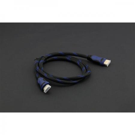 디바이스마트,케이블/전선 > 영상/음향 케이블 > HDMI 케이블,DFROBOT,High Speed HDMI Cable (3 Feet) [FIT0480],3D, 4K 비디오 및 ARC(Audio Return Channel) 지원 / HDMI 1.4 사양 충족(48비트/픽셀 색심도) /케이블 길이: 3피트(0.9미터)