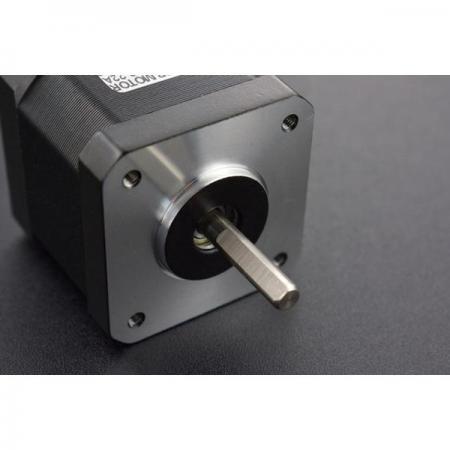 디바이스마트,기계/제어/로봇/모터 > 모터류 > 스텝모터,DFROBOT,Hybrid Stepper Motor for 3D Printer (3.5kg) [FIT0278],정격 전압 : 3.4V / 전류 : 1.7A/PHASE / 온도 상승: 최대 80°C(정격 전류, 2상 켜짐) / 주변 온도: -20°C~+50°C  / 수명: 6000시간 / 케이블 길이: 50cm / 무게: 270g