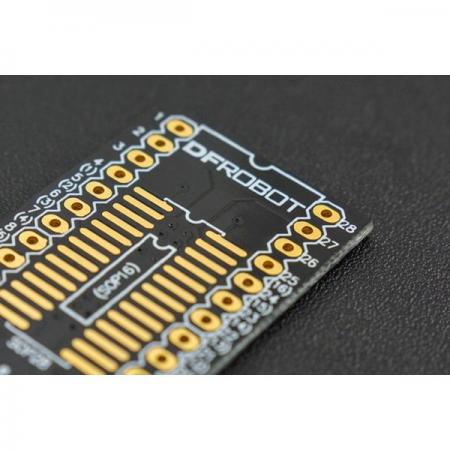 디바이스마트,커넥터/PCB > PCB기판/관련상품 > IC 변환기판 > SOP/TSOP 변환기판,DFROBOT,Prototyping Board - SOP8/SOP16/SOP28 [FIT0291],SOP8/SOP16/SOP28 ~ DIP16/DIP28 어댑터 보드 / 보드 색상: 블랙 / 크기: 22x37.5x1.6mmmm(0.86 x1.48x0.06" )