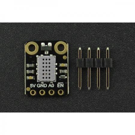 디바이스마트,MCU보드/전자키트 > 센서모듈 > 먼지/가스/연기/불꽃 > 가스/공기질/연기센서,DFROBOT,Fermion: MEMS Gas Sensor - MiCS-5524 (Breakout) [SEN0440],물리량 감지: CO, CH4, 2H5OH, C3H8, C4H10, H2, H2S, NH3의 가스 농도 또는 가스 누출 / 작동 전압: 4.9~5.1V DC / 전력 손실: 0.45W /  작동 온도: -30~85℃