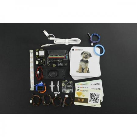 디바이스마트,오픈소스/코딩교육 > Micro:Bit > 마이크로비트 교육용키트,DFROBOT,Study Pack of HUSKYLENS for micro:bit[KIT0179-EN],다양한 튜토리얼과 12개로 구성된 25개의 프로젝트 / AI 이미지 인식 기능을  배울 수 있는 28개의 교육 카드 / 사람, 색상, 개체, 바코드, 라벨, QR 코드, 개체 추적