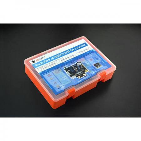 디바이스마트,오픈소스/코딩교육 > Micro:Bit > 마이크로비트 교육용키트,DFROBOT,Study Pack of HUSKYLENS for micro:bit[KIT0179-EN],다양한 튜토리얼과 12개로 구성된 25개의 프로젝트 / AI 이미지 인식 기능을  배울 수 있는 28개의 교육 카드 / 사람, 색상, 개체, 바코드, 라벨, QR 코드, 개체 추적