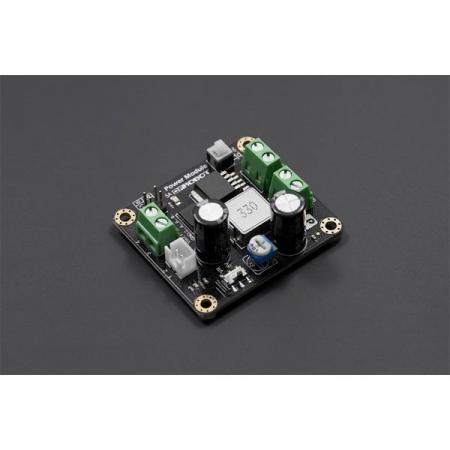 디바이스마트,MCU보드/전자키트 > 전원/신호/저장/응용 > 레벨컨버터/전압관리,DFROBOT,DC-DC Power Module 25W [DFR0205],입력 전압 범위: 3.6V-25V / 출력 조정 범위: 3.3V-25V / 최대 출력 전력: 25W / 스위칭 주파수: 350KHZ / 크기: 46x50x20mm(1.81x1.97x0.79")