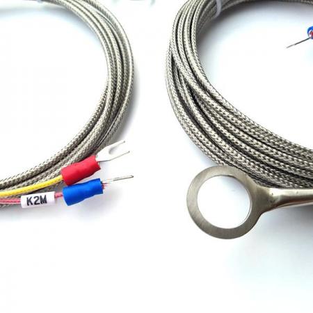 디바이스마트,센서 > 온도/습도/수위센서 > 온습도센서 부품,씨링크테크,RT-01K-Ring,열전대 : K type / 온도 측정범위 : 0~1000℃ degree / Ring 내부 직경 : 14mm