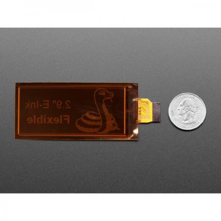 디바이스마트,MCU보드/전자키트 > 디스플레이 > LCD/OLED,Adafruit,2.9' Flexible 296x128 Monochrome eInk / ePaper Display - UC8151D Chipset [ada-4262],2.9인치 흑백 디스플레이 / UC8151D 칩셋 / eInk/ePaper / 크기 :80x37x0.25mm